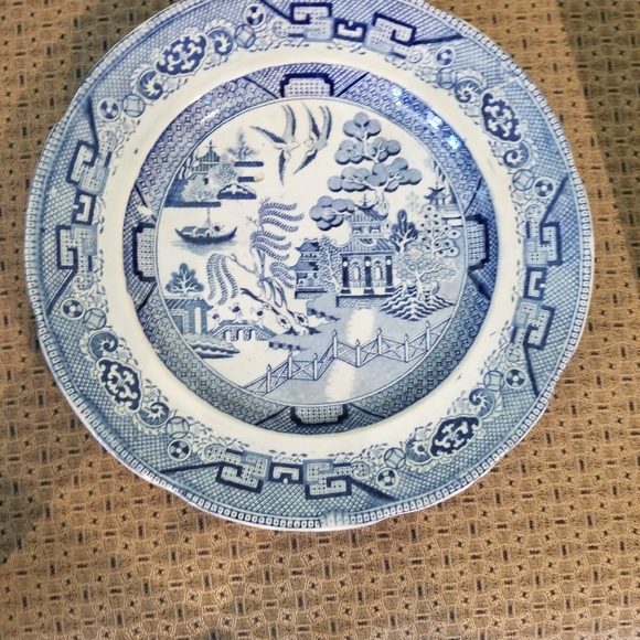 Two Staffordshire Antique Plates. - Picture 9 of 16